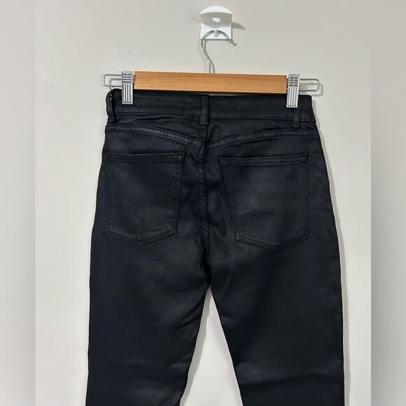 DL1961 Florence Cropped Mid Rise Coated Jeans - Picture 6 of 10